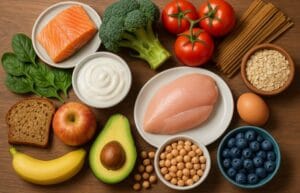 Balanced-diet-for-hair-growth